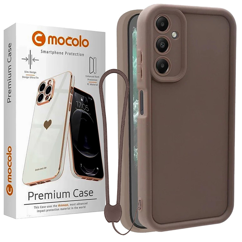 کاور موکولو مدل Silicone Puffer Strap مناسب برای گوشی موبایل سامسونگ Galaxy A36 5G به همراه بند آویز