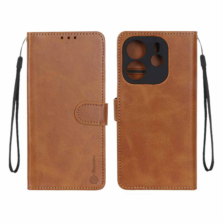 کیف کلاسوری مدل چرمی مناسب برای گوشی موبایل شیائومی Redmi Note 14 4G