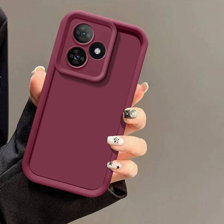 کاور موکولو مدل Silicone Puffer Strap مناسب برای گوشی موبایل ریلمی Realme C63/ C61 به همراه بند آویز