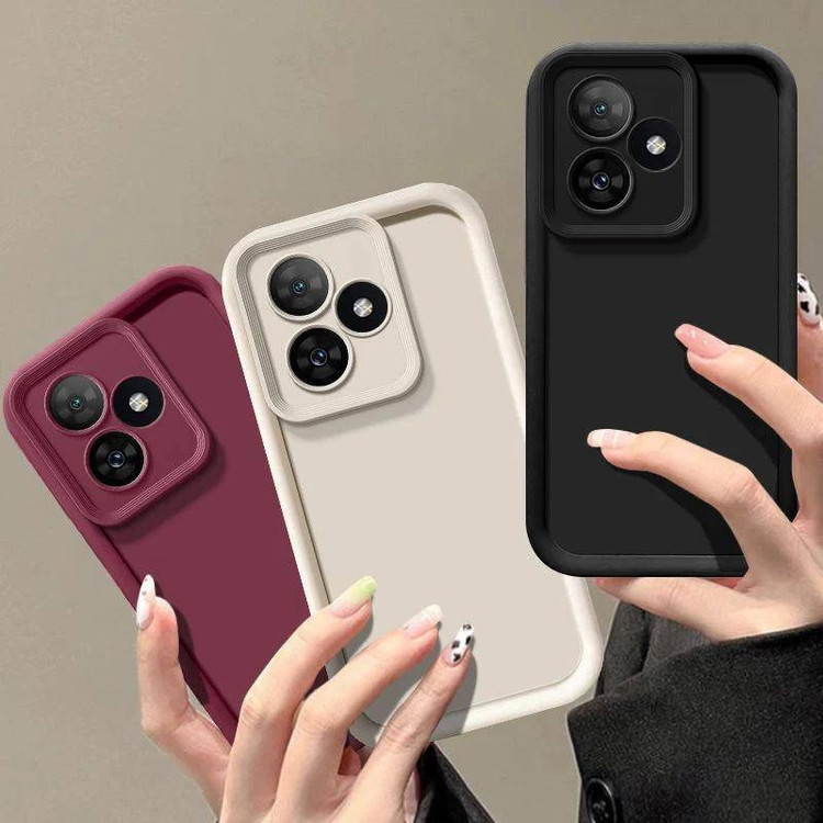 کاور موکولو مدل Silicone Puffer Strap مناسب برای گوشی موبایل ریلمی Realme C63/ C61 به همراه بند آویز
