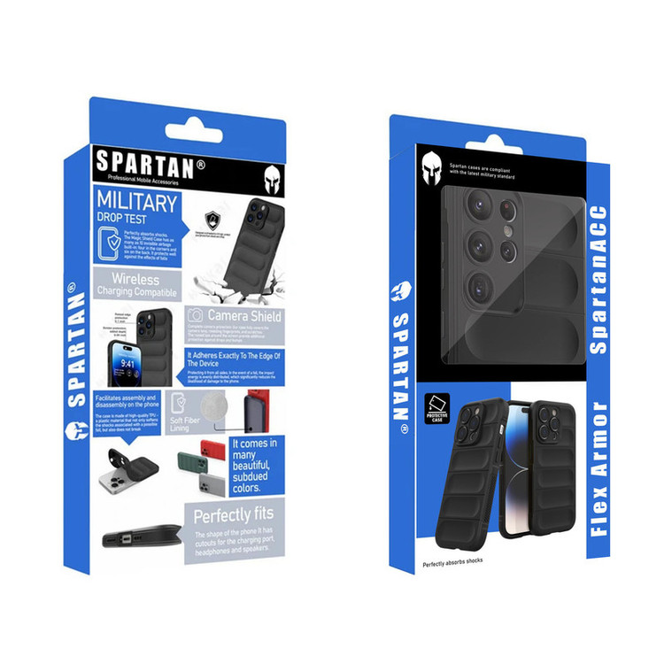 کاور اسپارتان مدل Flex Armor+ Pen مناسب برای گوشی موبایل سامسونگ Galaxy S25 Ultra به همراه قلم