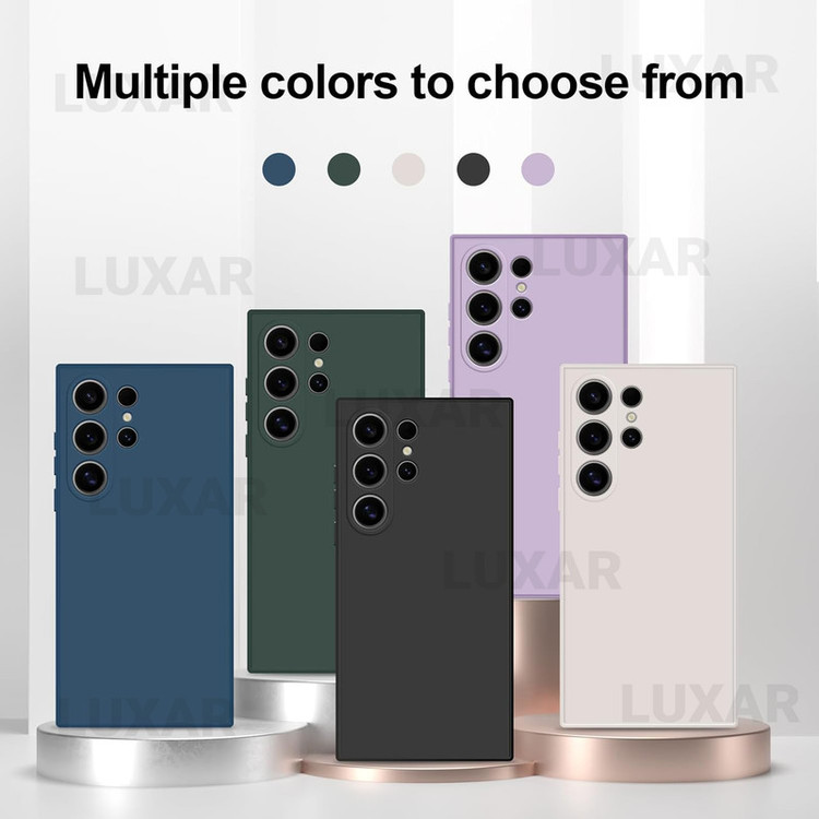 کاور لوکسار مدل S24 ULTRA -silicone10 مناسب برای گوشی موبایل سامسونگ Galaxy S24 Ultra