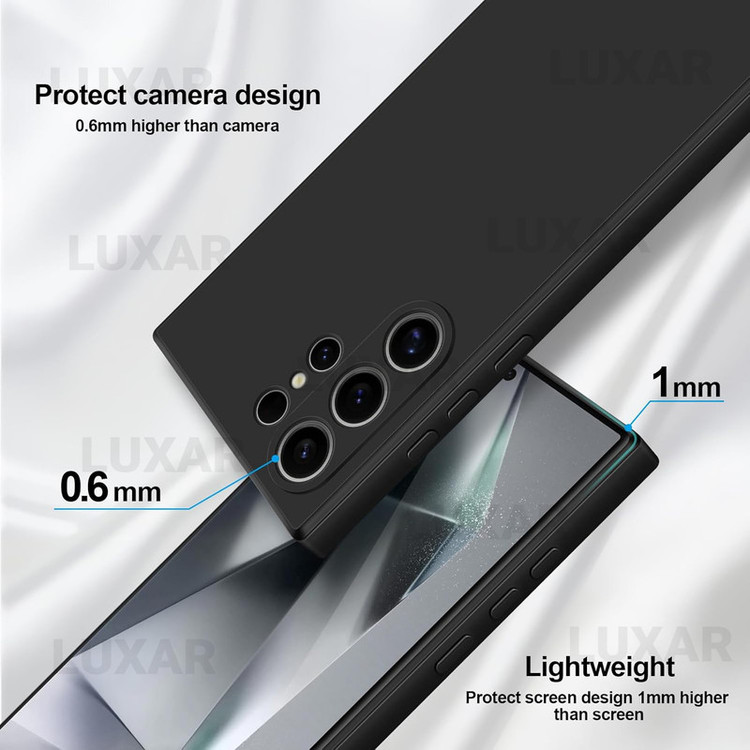 کاور لوکسار مدل S24 ULTRA -silicone10 مناسب برای گوشی موبایل سامسونگ Galaxy S24 Ultra