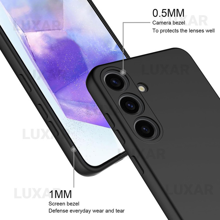 کاور لوکسار مدل a55 -silicone10 مناسب برای گوشی موبایل سامسونگ Galaxy A55
