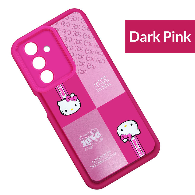 کاور موفی مدل Silicone Puffer Hello Kitty Strap مناسب برای گوشی موبایل سامسونگ Galaxy A15 به همراه بند