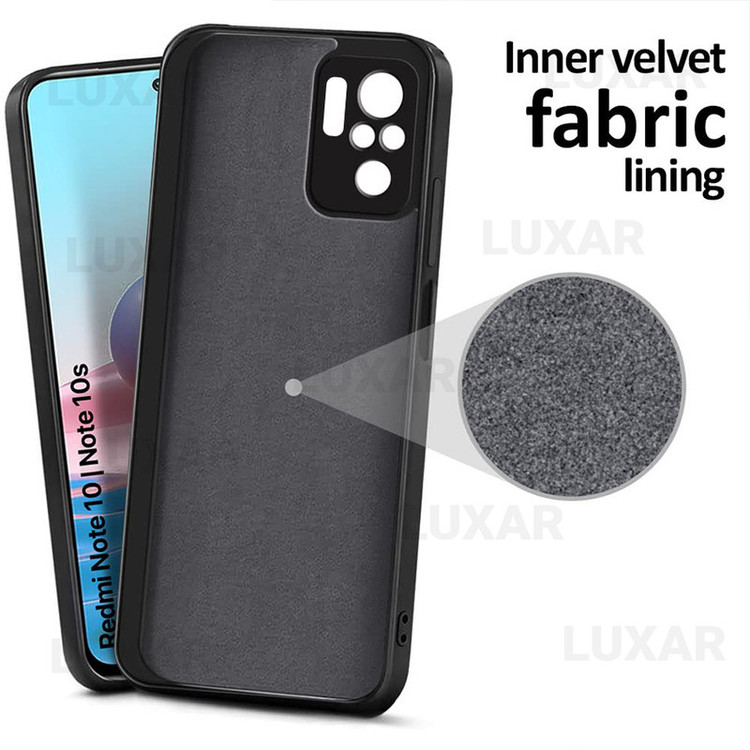کاور لوکسار مدل note10 -silicone10 مناسب برای گوشی موبایل شیائومی Redmi Note 10 4G / Redmi Note 10S