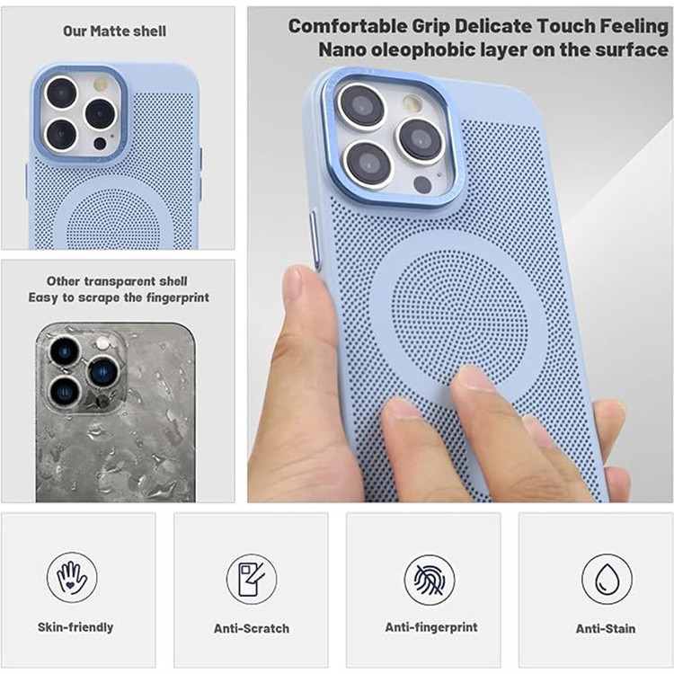 کاور گوف مدل Heat Dissipation Magsafe مناسب برای گوشی موبایل اپل Iphone 14 Pro Max