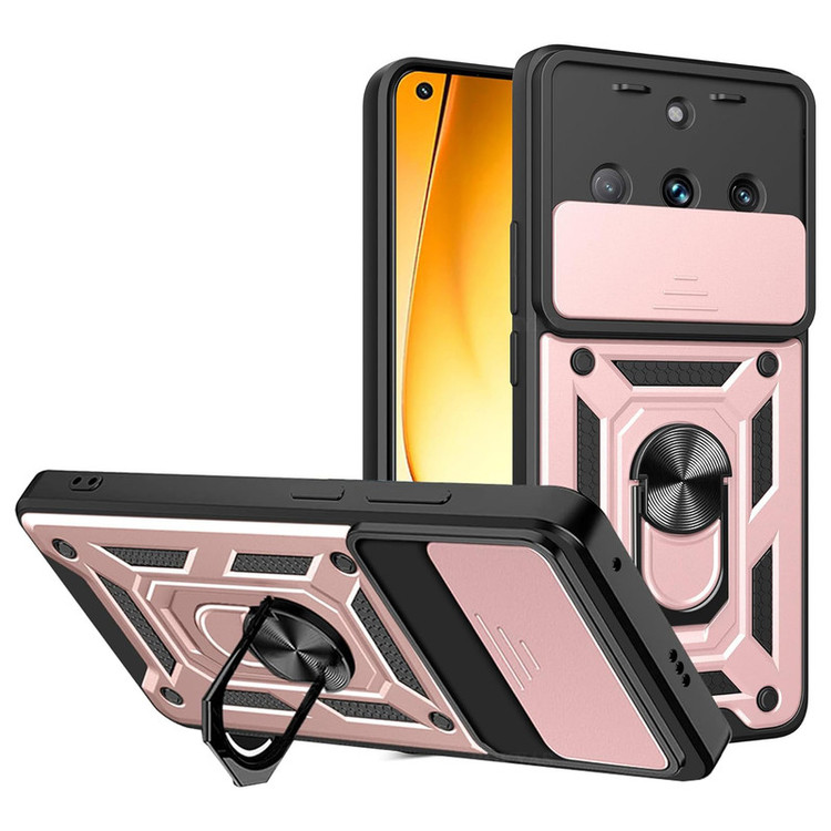 کاور گاردتک مدل Dcamp2 Strap مناسب برای گوشی موبایل ریلمی 11 Pro Plus به همراه بند نگهدارنده