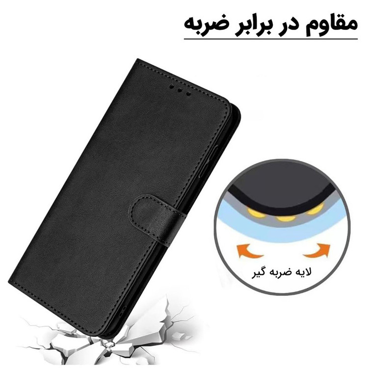 کیف کلاسوری ونزو مدل Flip مناسب برای گوشی موبایل سامسونگ Galaxy A11