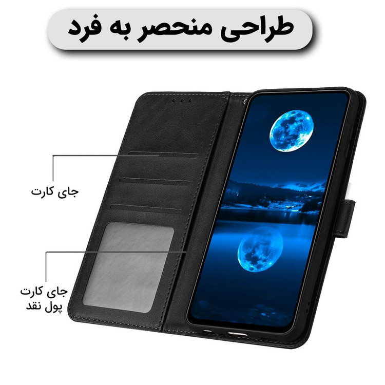 کیف کلاسوری ونزو مدل Flip مناسب برای گوشی موبایل سامسونگ Galaxy A11