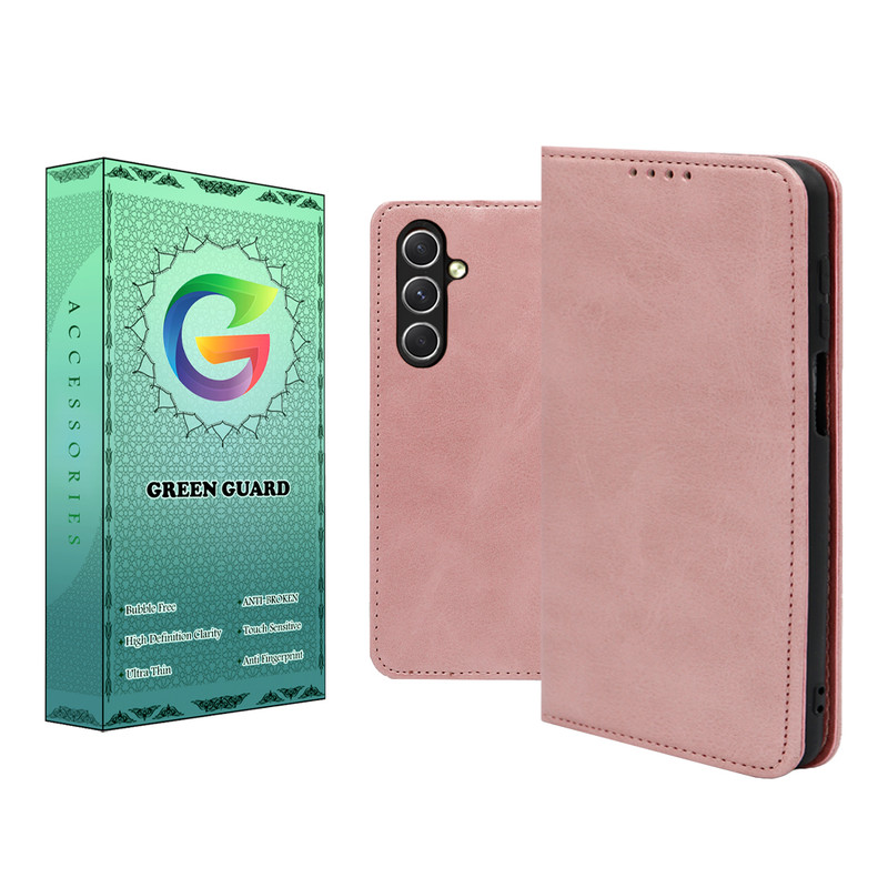 کیف کلاسوری گرین گارد طرح چرمی مدل Bitta مناسب برای گوشی موبایل سامسونگ Galaxy A34 5G