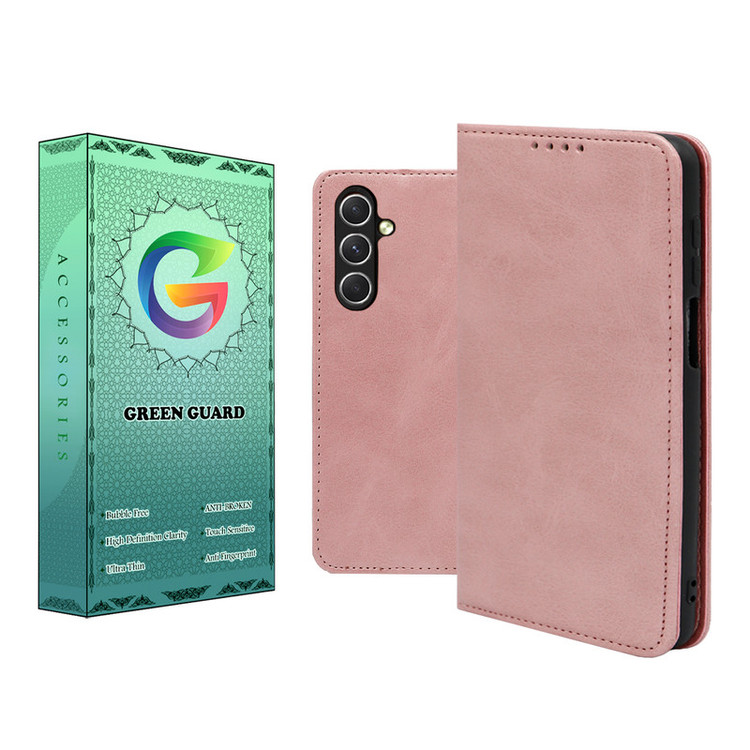 کیف کلاسوری گرین گارد طرح چرمی مدل Bitta مناسب برای گوشی موبایل سامسونگ Galaxy A34 5G