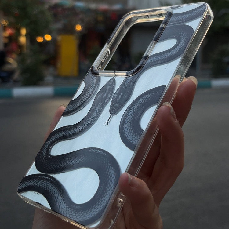 کاور تام قاب مدل مار طرح IMD مناسب برای گوشی موبایل شیائومی Redmi Note 14 4G