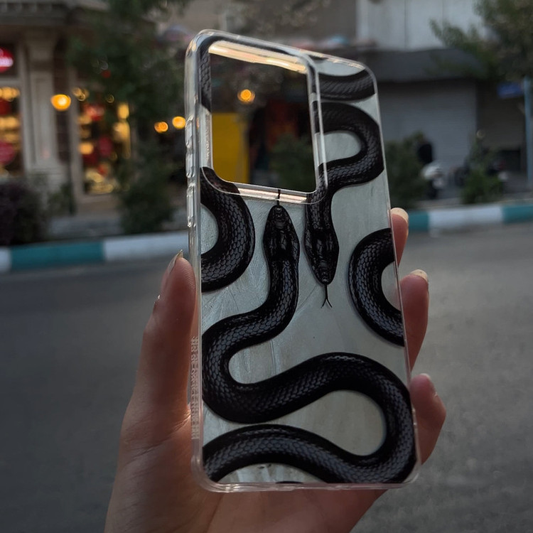 کاور تام قاب مدل مار طرح IMD مناسب برای گوشی موبایل شیائومی Redmi Note 14 4G