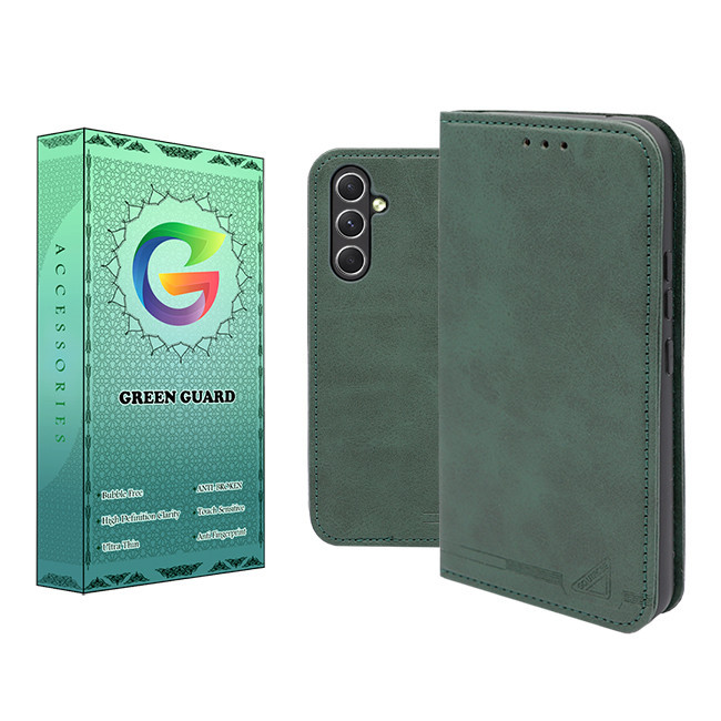 کیف کلاسوری گرین گارد طرح Goutpobe مدل Simon مناسب برای گوشی موبایل سامسونگ Galaxy A34 5G
