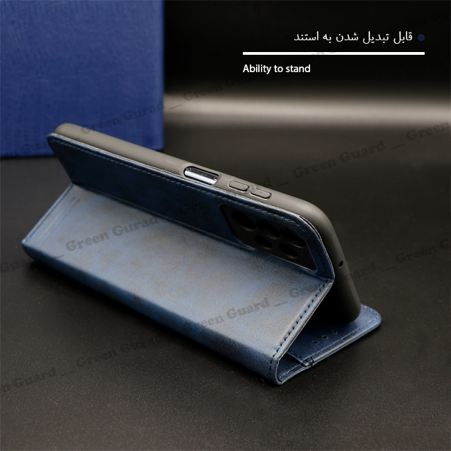 کیف کلاسوری گرین گارد طرح Goutpobe مدل Simon مناسب برای گوشی موبایل سامسونگ Galaxy A34 5G