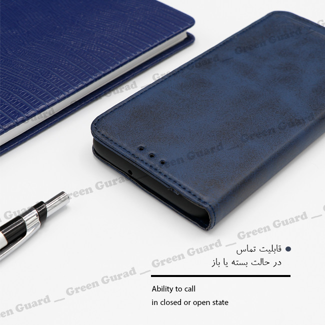 کیف کلاسوری گرین گارد طرح Goutpobe مدل Simon مناسب برای گوشی موبایل سامسونگ Galaxy A34 5G