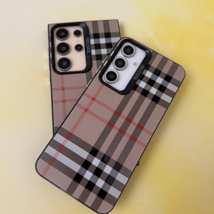 کاور مدل so cool طرح Burberry مناسب برای گوشی موبایل سامسونگ Galaxy A55