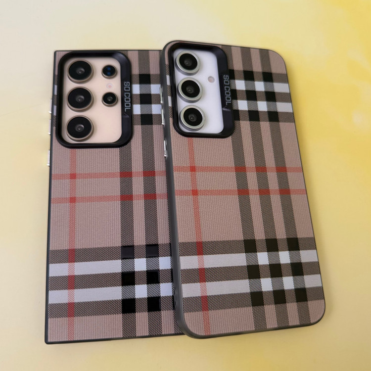 کاور مدل so cool طرح Burberry مناسب برای گوشی موبایل سامسونگ Galaxy A55