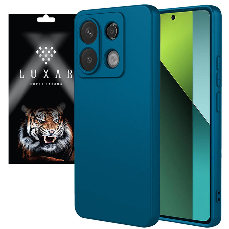 کاور لوکسار مدل note13pro -silicone10 مناسب برای گوشی موبایل شیائومی Note 13 Pro 4G / Poco M6 Pro 4G