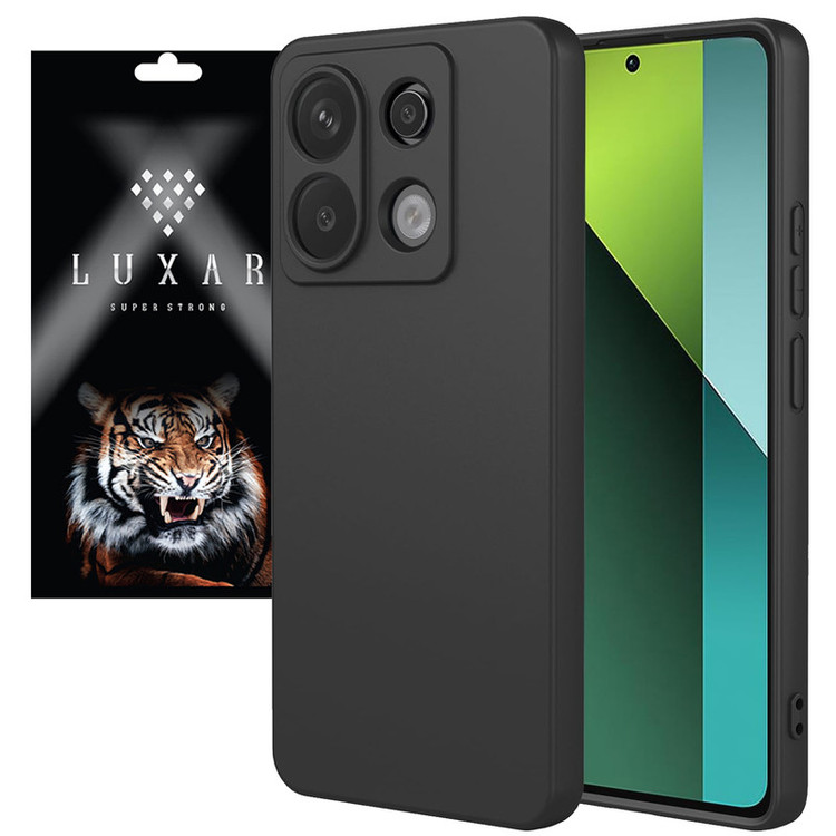 کاور لوکسار مدل note13pro -silicone10 مناسب برای گوشی موبایل شیائومی Note 13 Pro 4G / Poco M6 Pro 4G