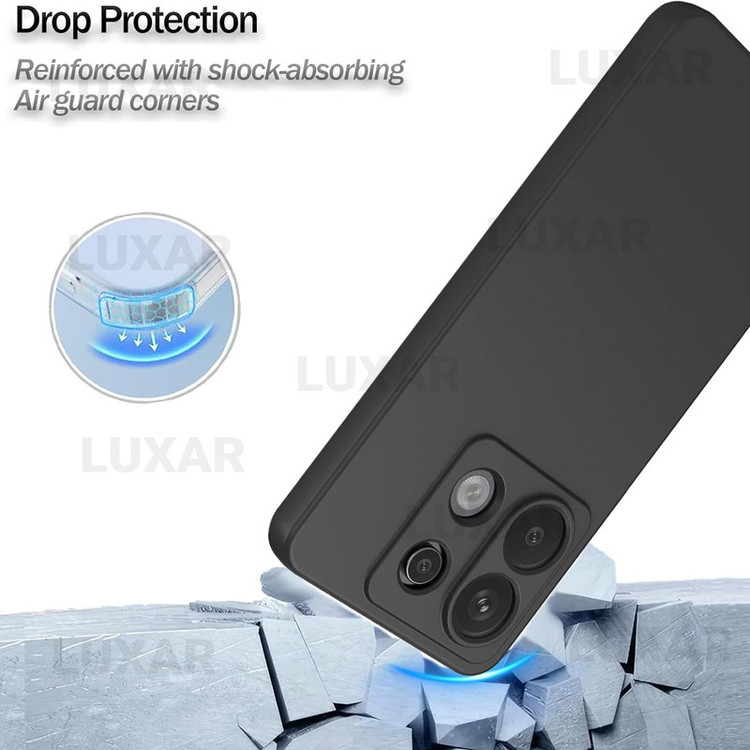 کاور لوکسار مدل note13pro -silicone10 مناسب برای گوشی موبایل شیائومی Note 13 Pro 4G / Poco M6 Pro 4G