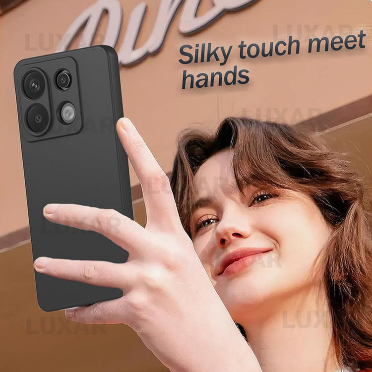 کاور لوکسار مدل note13pro -silicone10 مناسب برای گوشی موبایل شیائومی Note 13 Pro 4G / Poco M6 Pro 4G