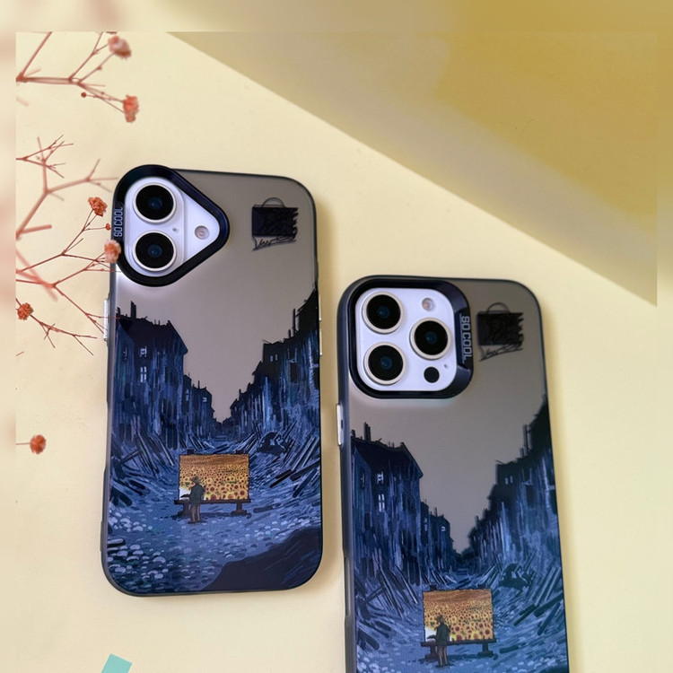کاور مدل so cool طرح هنر ون گوگ مناسب برای گوشی موبایل اپل Apple iphone 13 promax