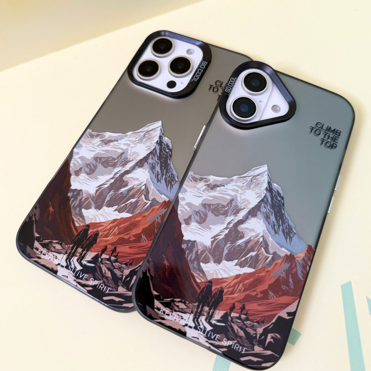 کاور مدل so cool طرح کوهستان مناسب برای گوشی موبایل اپل iphone 13 promax