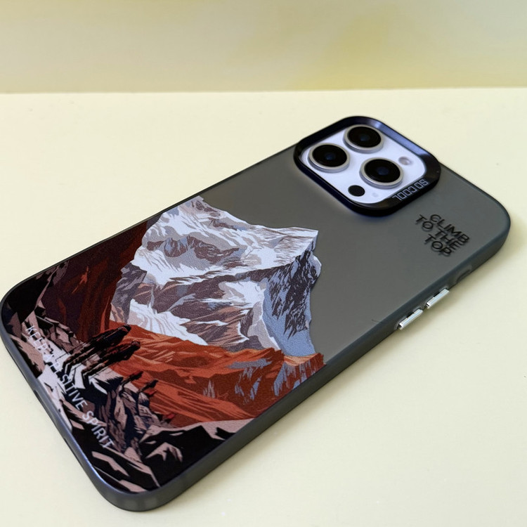کاور مدل so cool طرح کوهستان مناسب برای گوشی موبایل اپل iphone 13 promax
