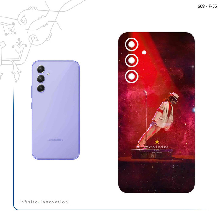 برچسب پوششی ماهوت مدل Michael Jackson مناسب برای گوشی موبایل سامسونگ Galaxy A54