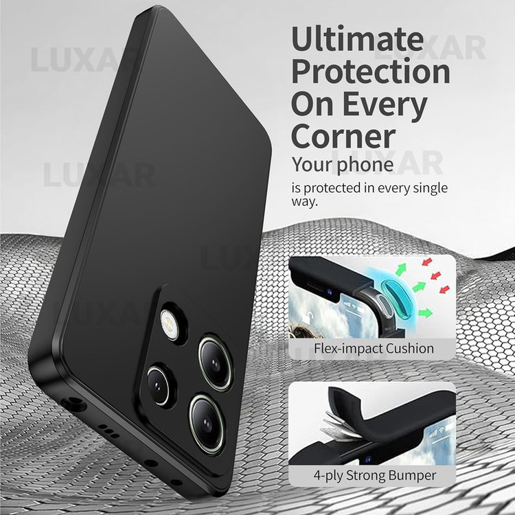 کاور لوکسار مدل note14s -silicone10 مناسب برای گوشی موبایل شیائومی Redmi Note 14S 4G