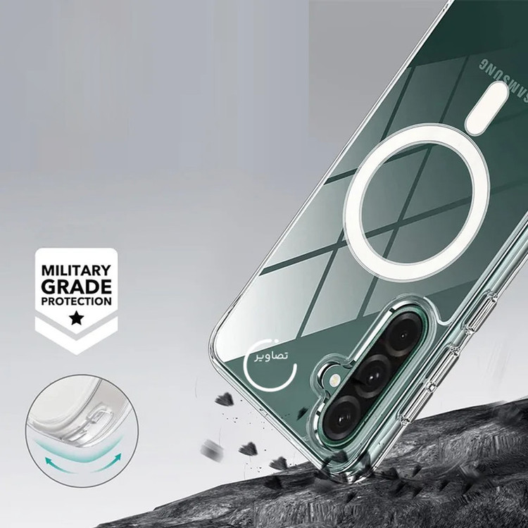 کاور تام قاب مدل مگ سیف طرح مگنتی مناسب برای گوشی موبایل سامسونگ Galaxy A37
