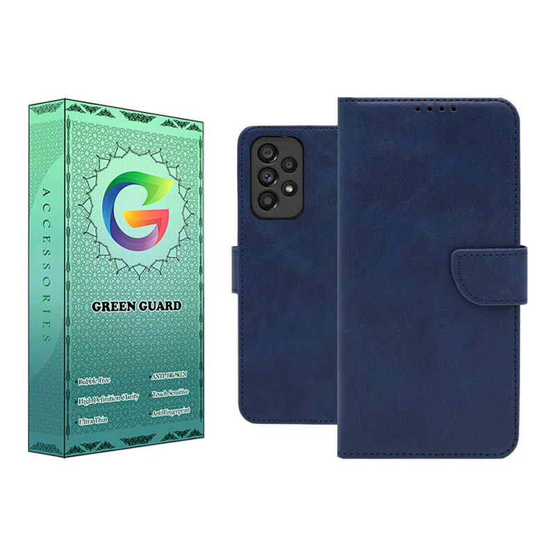 کیف کلاسوری گرین گارد مدل چرمی مگنتی کد B01 مناسب برای گوشی موبایل سامسونگ Galaxy A53