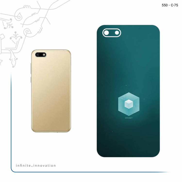برچسب پوششی ماهوت مدل Minimal Cube icon مناسب برای گوشی موبایل هوآوی Y5 Prime 2018