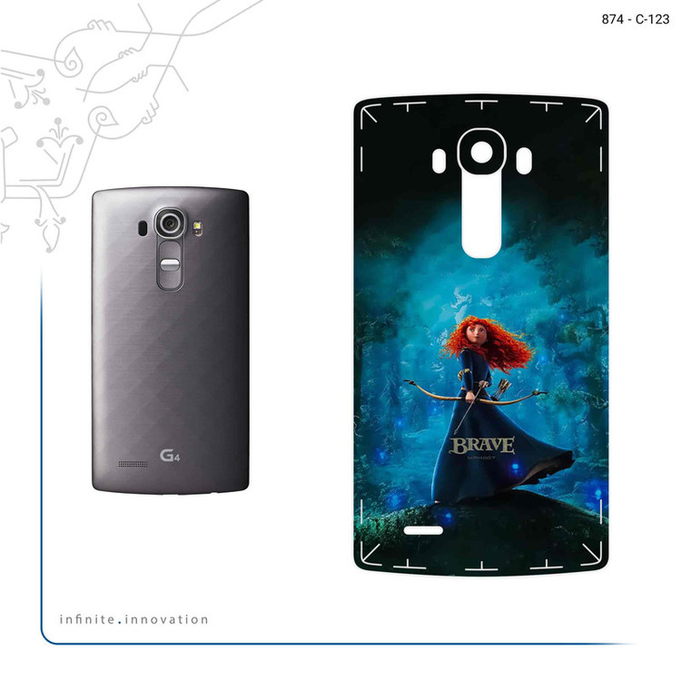 برچسب پوششی ماهوت مدل Brave مناسب برای گوشی موبایل ال جی G4