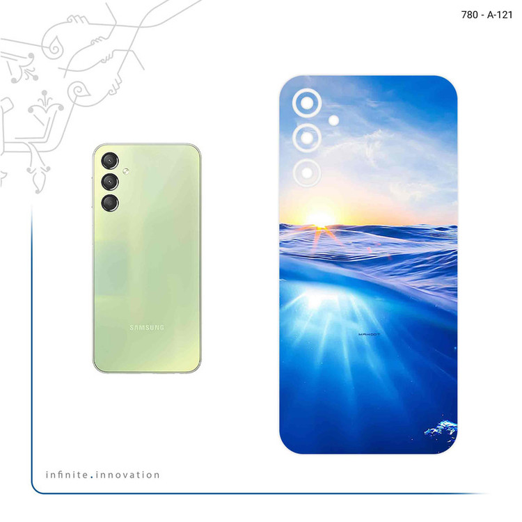 برچسب پوششی ماهوت مدل Ocean مناسب برای گوشی موبایل سامسونگ Galaxy A24