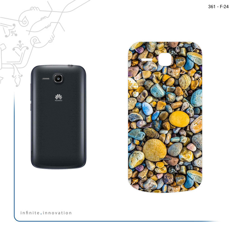 برچسب پوششی ماهوت مدل River rocks مناسب برای گوشی موبایل هوآوی Ascend Y600