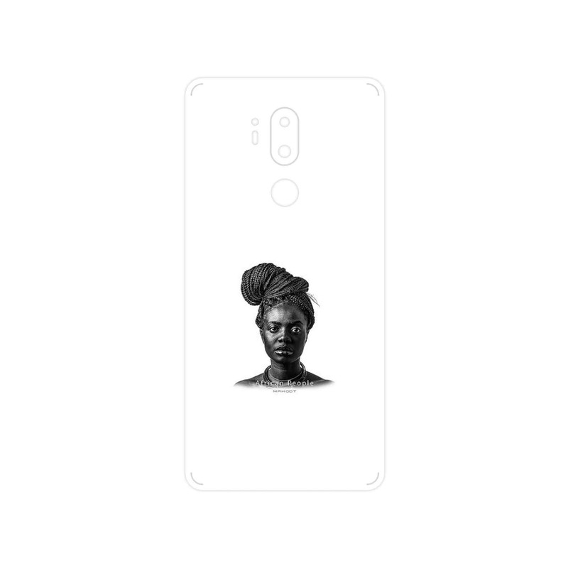 برچسب پوششی ماهوت مدل Portrait of an African Woman مناسب برای گوشی موبایل ال جی G7 PLUS THINQ