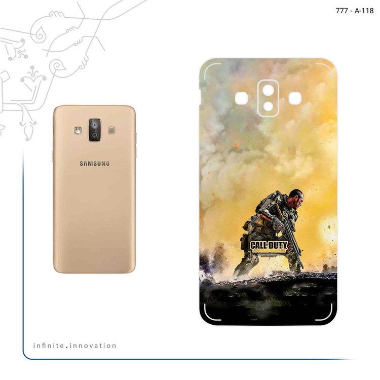 برچسب پوششی ماهوت مدل Call of Duty Warfare Game Series مناسب برای گوشی موبایل سامسونگ Galaxy J7 Duo