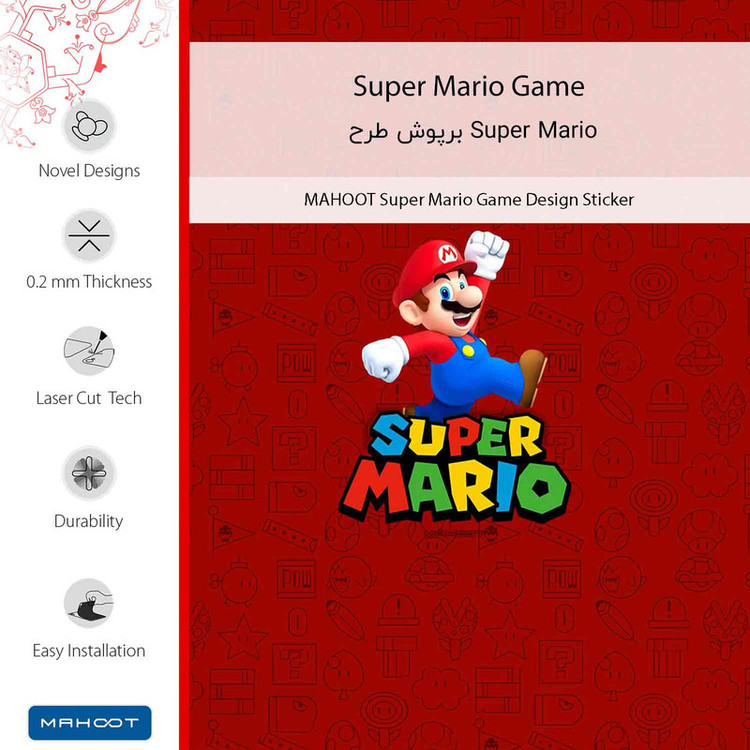 برچسب پوششی ماهوت مدل Super_Mario_Game مناسب برای گوشی موبایل موتورولا Edge 30 Fusion