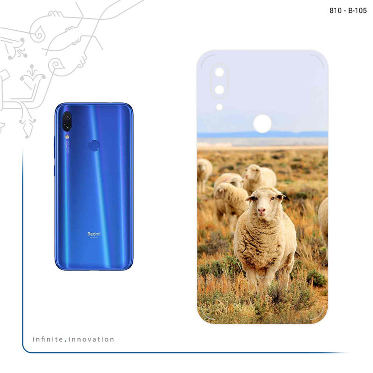 برچسب پوششی ماهوت مدل Sheep مناسب برای گوشی موبایل شیائومی Redmi 7