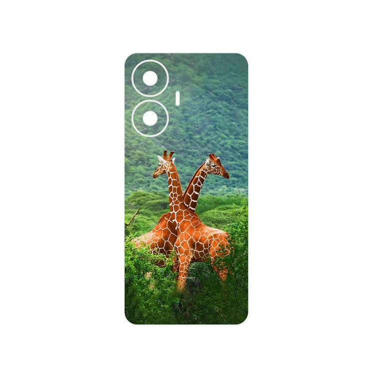 برچسب پوششی ماهوت مدل Giraffe مناسب برای گوشی موبایل ریلمی C55