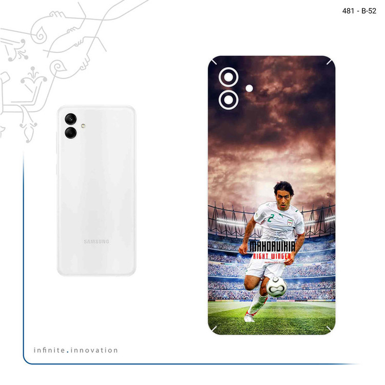 برچسب پوششی ماهوت مدل Mehdi Mahdavikia مناسب برای گوشی موبایل سامسونگ Galaxy A04