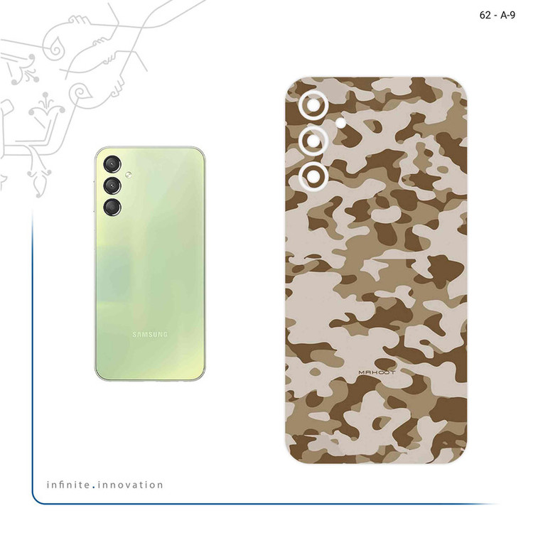 برچسب پوششی ماهوت مدل Army_Desert مناسب برای گوشی موبایل سامسونگ Galaxy A24