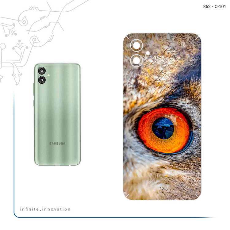 برچسب پوششی ماهوت مدل Owl eyes مناسب برای گوشی موبایل سامسونگ Galaxy M04