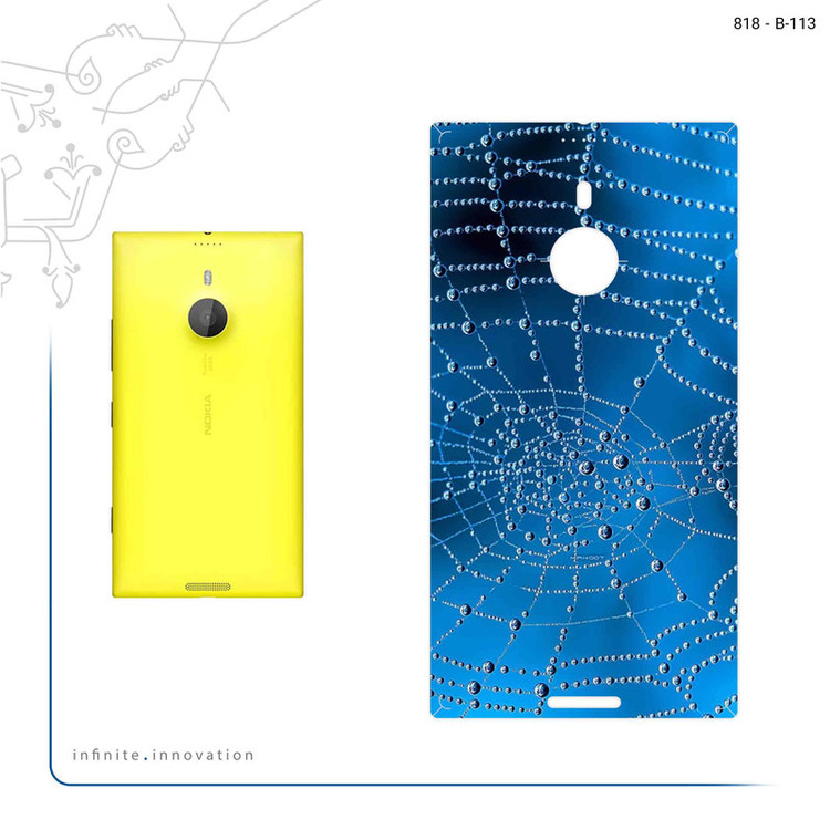 برچسب پوششی ماهوت مدل Spider web مناسب برای گوشی موبایل نوکیا Lumia 1520