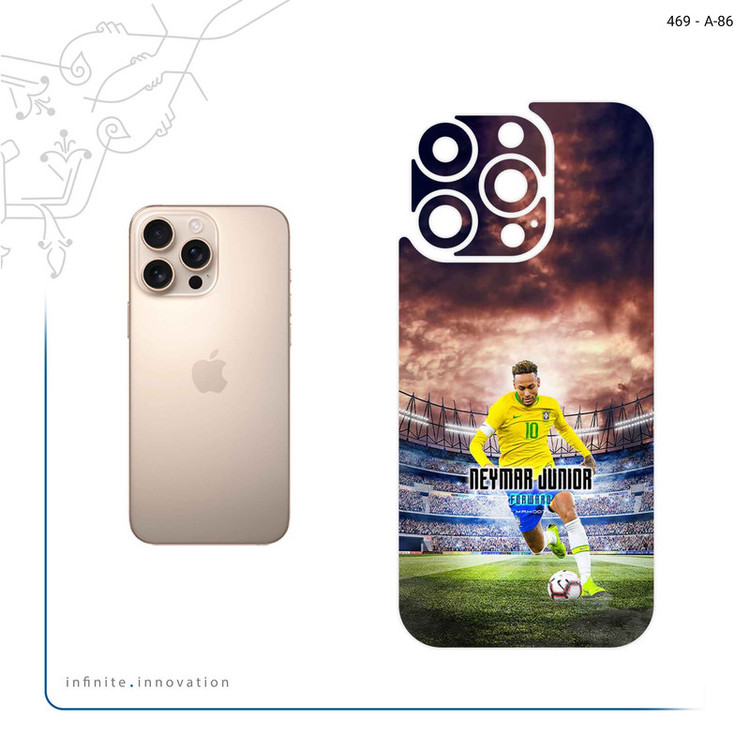برچسب پوششی ماهوت مدل Neymar مناسب برای گوشی موبایل اپل iPhone 16 Pro