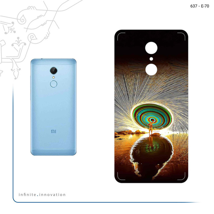 برچسب پوششی ماهوت مدل Night Light Fountain مناسب برای گوشی موبایل شیائومی REDMI 5