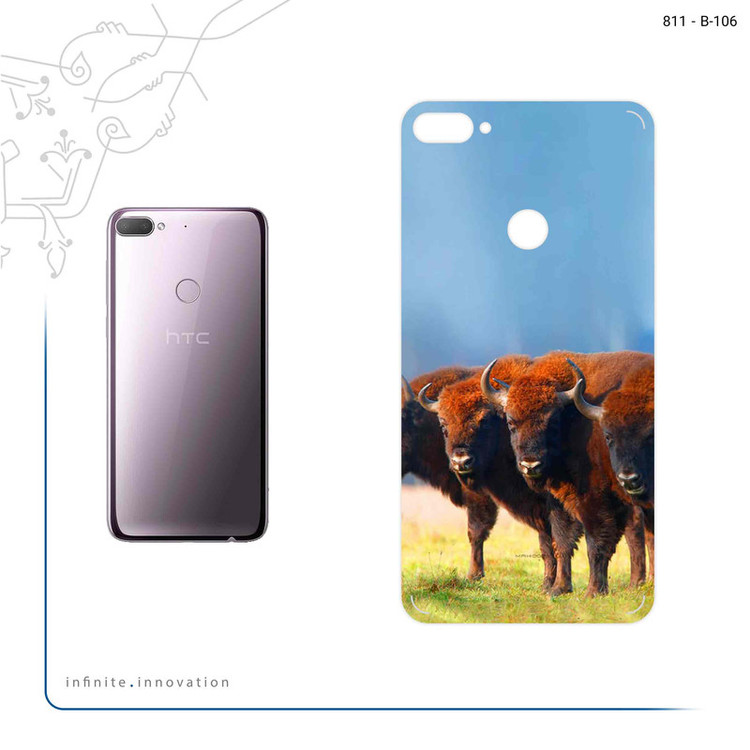 برچسب پوششی ماهوت مدل Buffalo مناسب برای گوشی موبایل اچ تی سی Desire 12 Plus